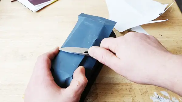 Can I sharpen any type of knife using the sandpaper method