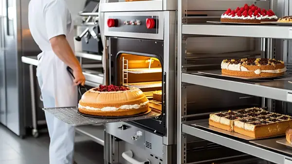 What type of commercial oven is best for cake and cookie baking