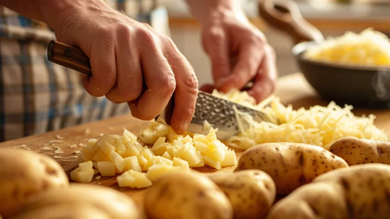 How to Grate Potatoes Without a Grater