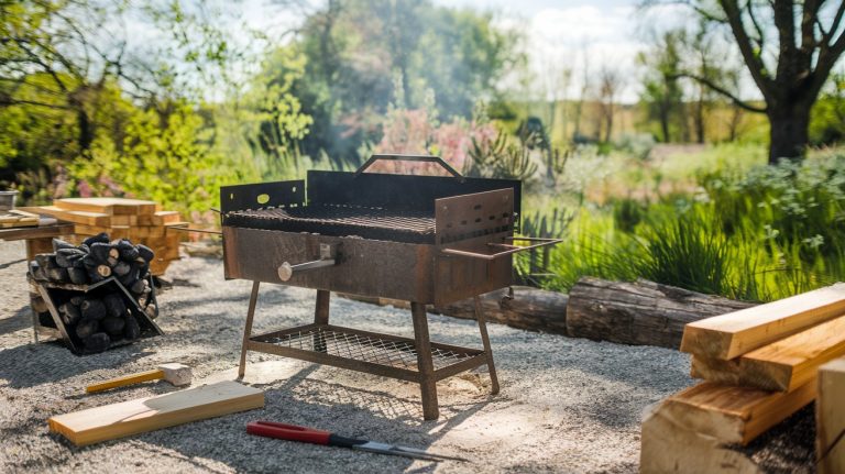 How to Build a Wood Burning Grill