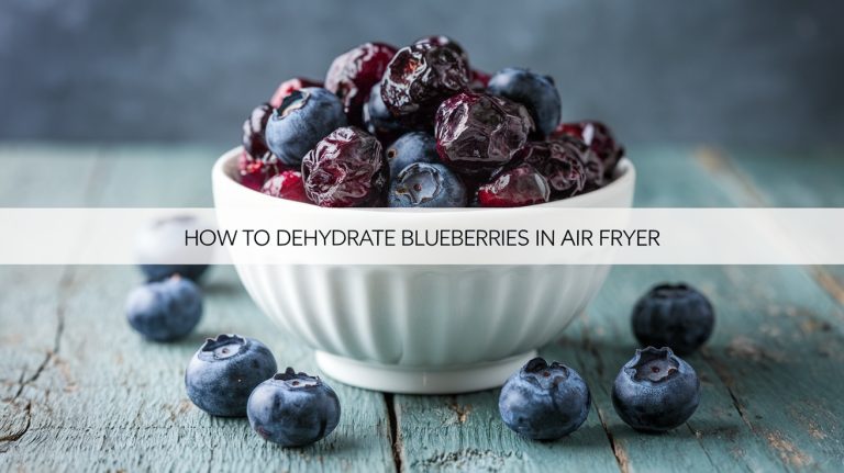 How to Dehydrate Blueberries in Air Fryer