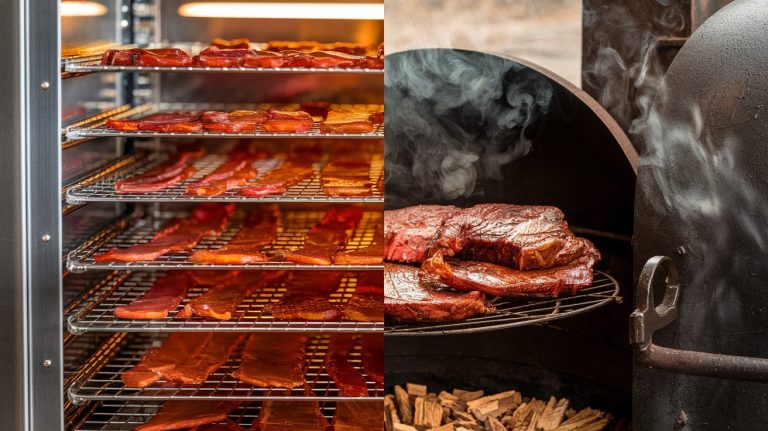 Jerky Dehydrator vs Smoker