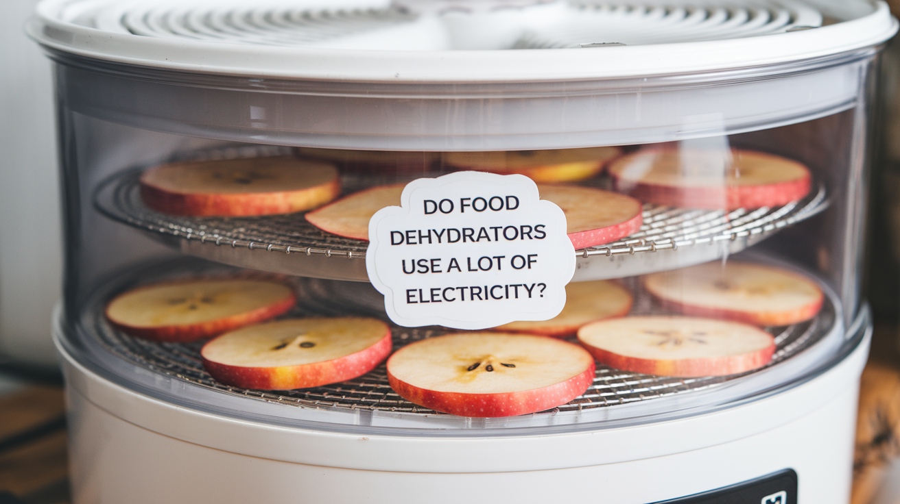 do food dehydrators use a lot of electricity