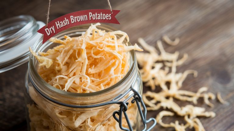 how to dehydrate hash brown potatoes