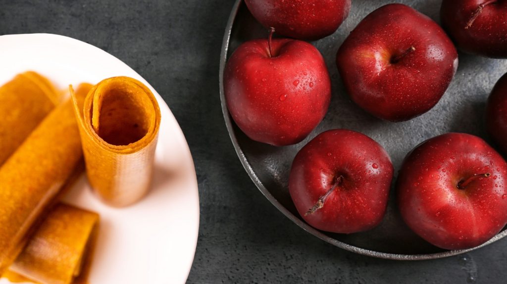 Storing Fruit Leather for dehydrated applesauce