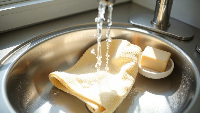 How to Wash Swedish Dishcloths