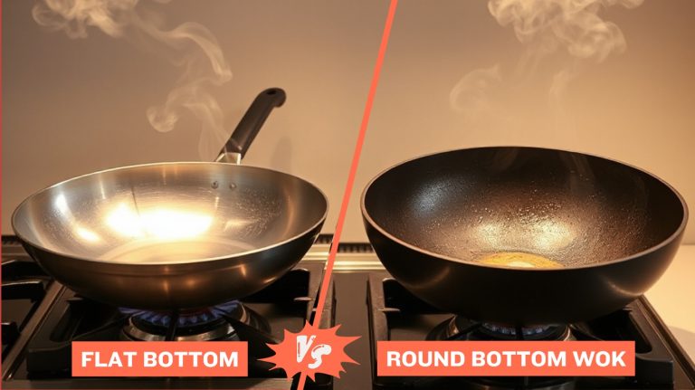 Flat Bottom vs Round Bottom Wok