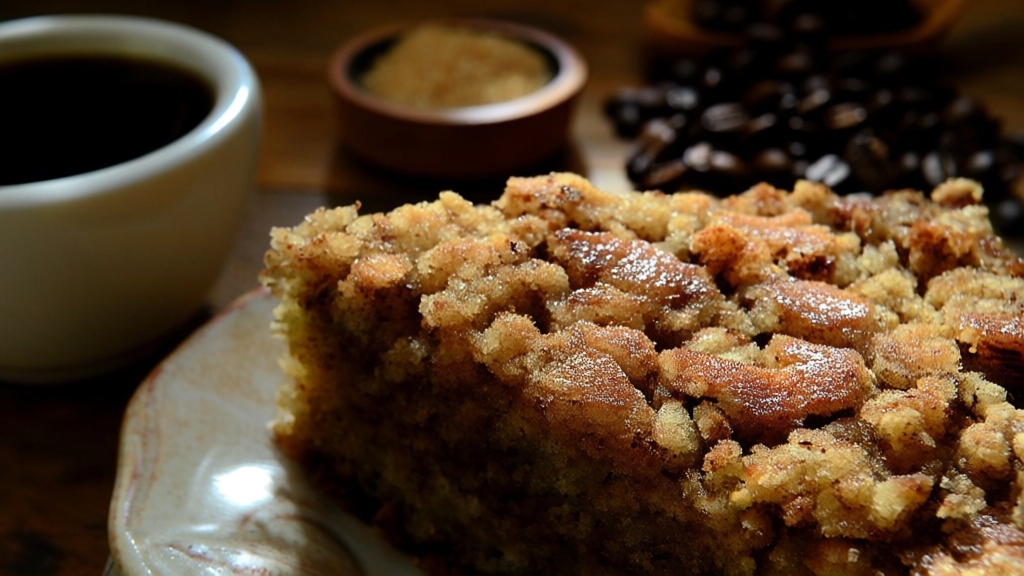 Eggless Coffee Cake Recipe