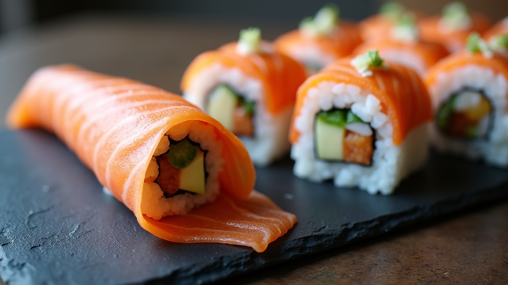shape differences between sushi