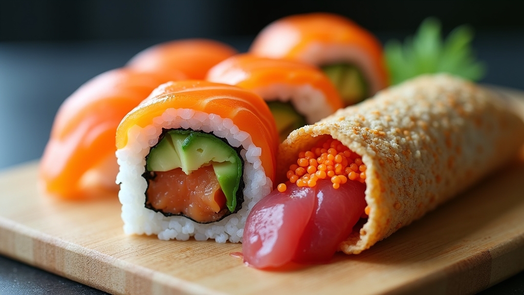 sushi variations personal choices