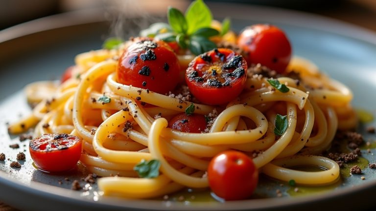 Blistered Tomato Pasta