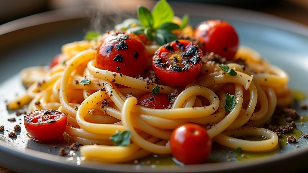 Blistered Tomato Pasta