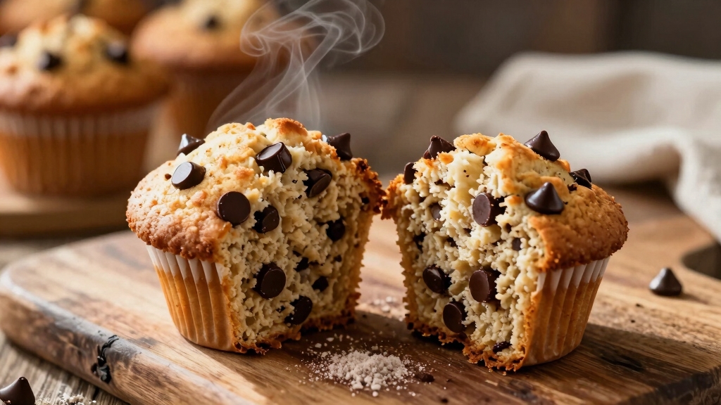 Chocolate Chip Protein Muffin Recipe