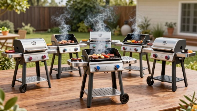 top five compact gas grills