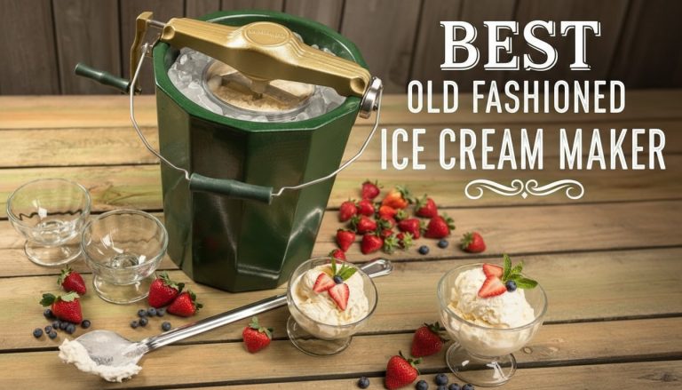 Best Old Fashioned Ice Cream Maker for Classic Frozen Treats
