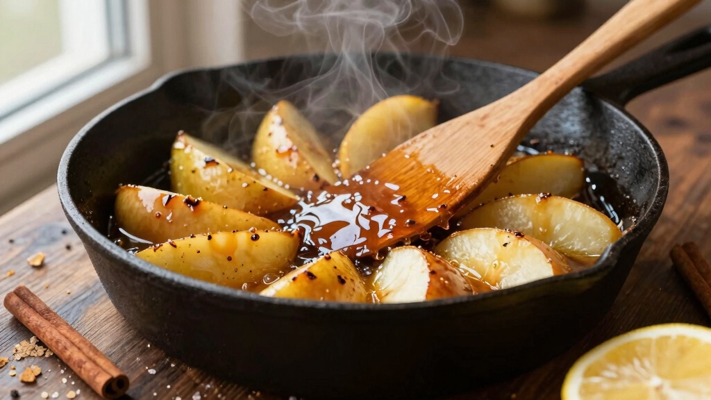 caramelized apples saut ed with butter
