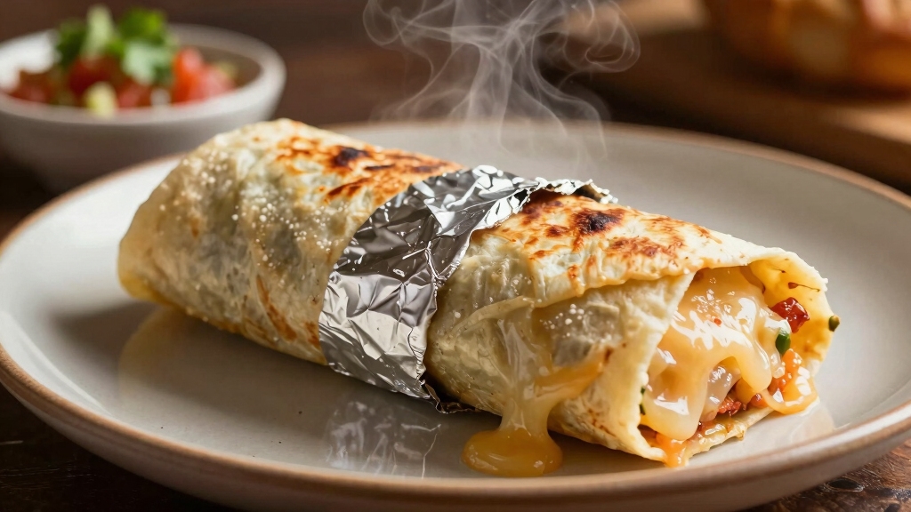 moist evenly heated foil wrapped
