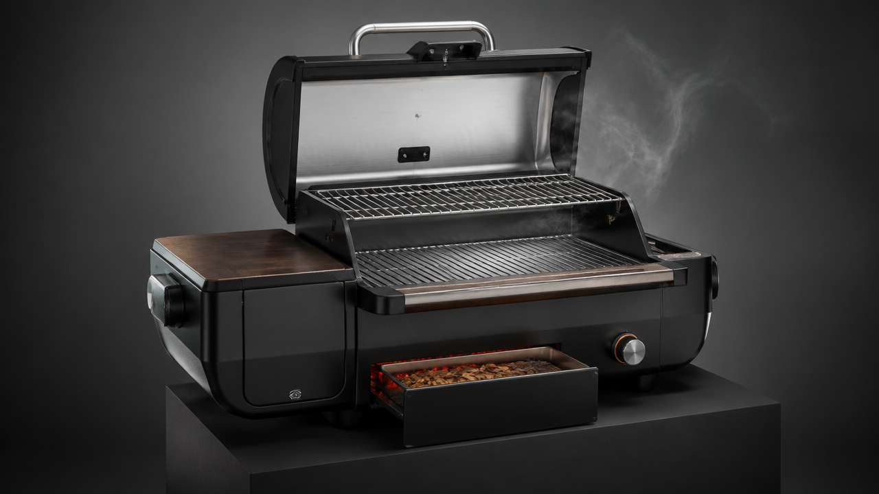 best electric grill smoker combo