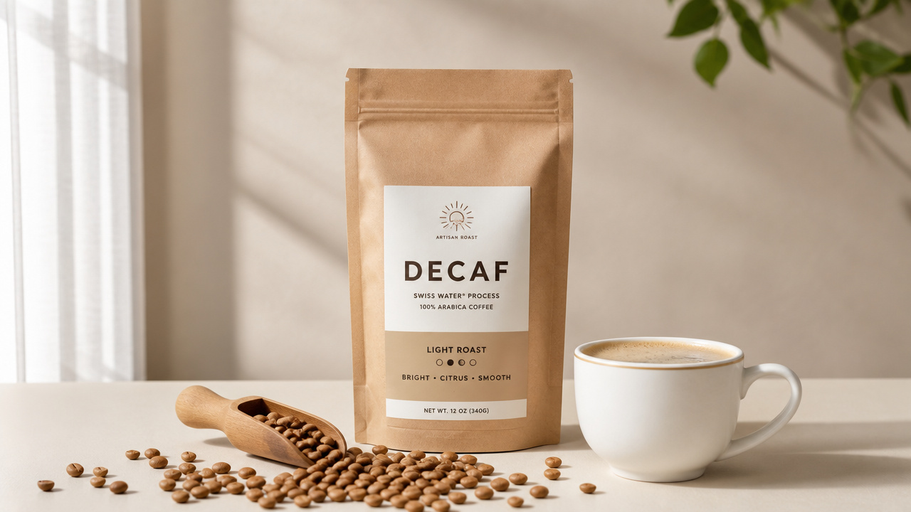 best light roast decaf coffee