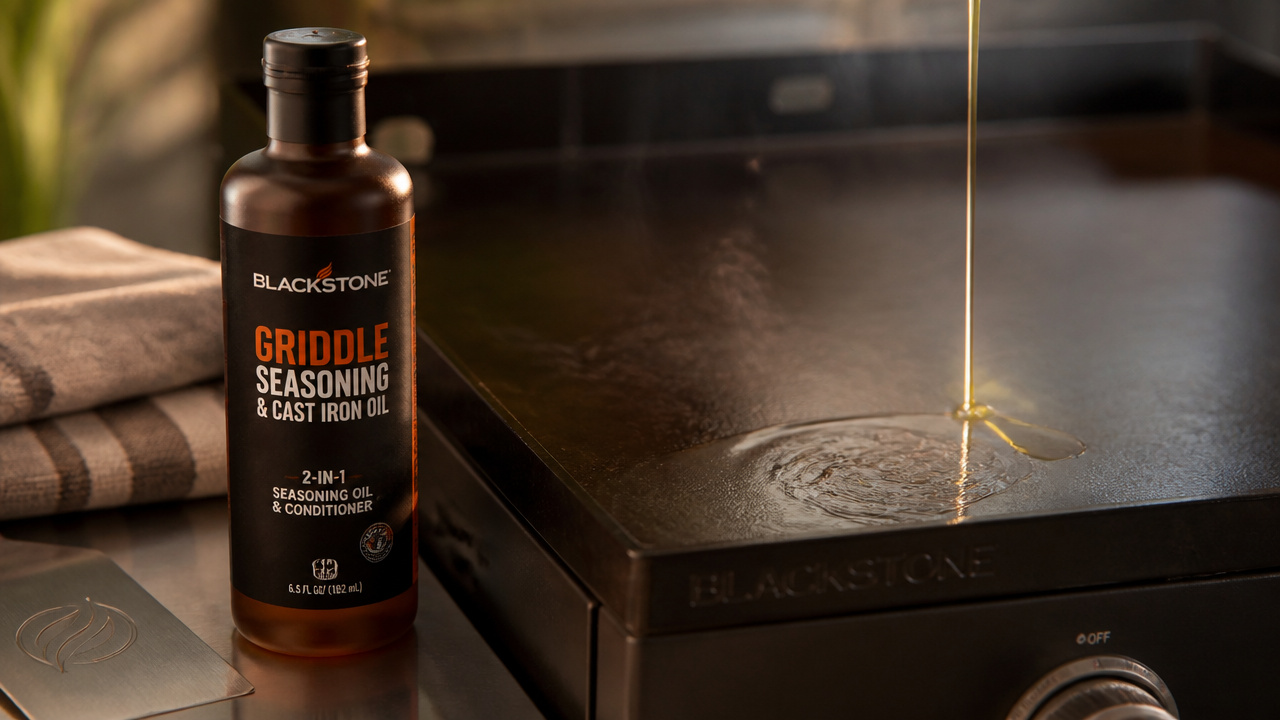 best oil for blackstone seasoning