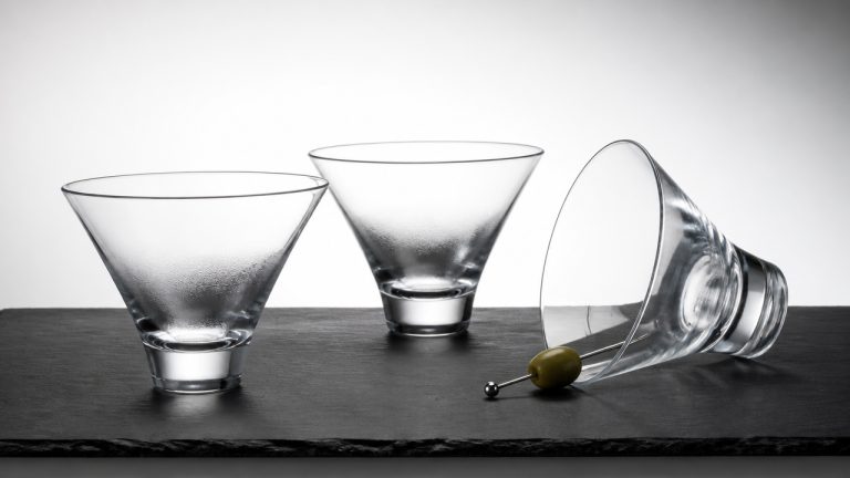 best stemless martini glasses