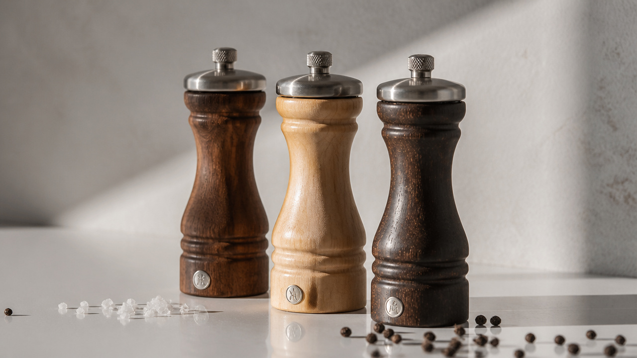 best wood salt and pepper grinders