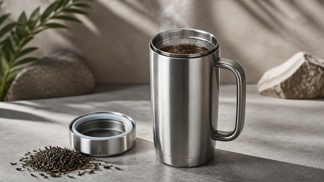 best travel mug with tea infuser