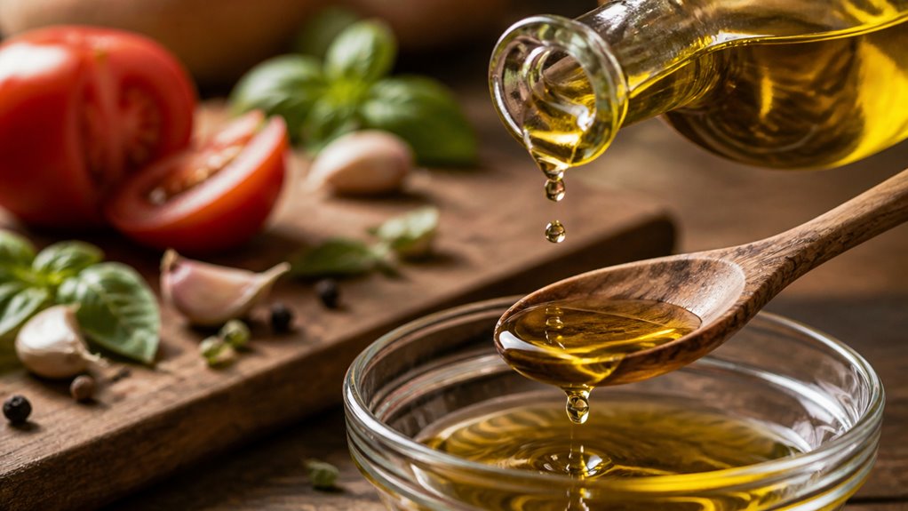 olive oil absorbs food flavors