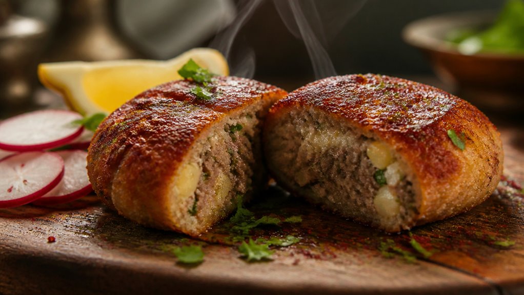 persian spiced breadcrumb patties