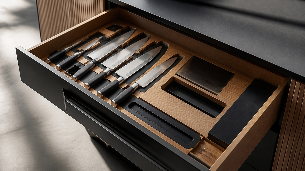 best drawer knife storage