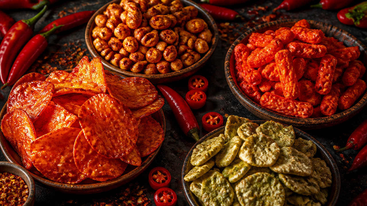 best spicy snacks